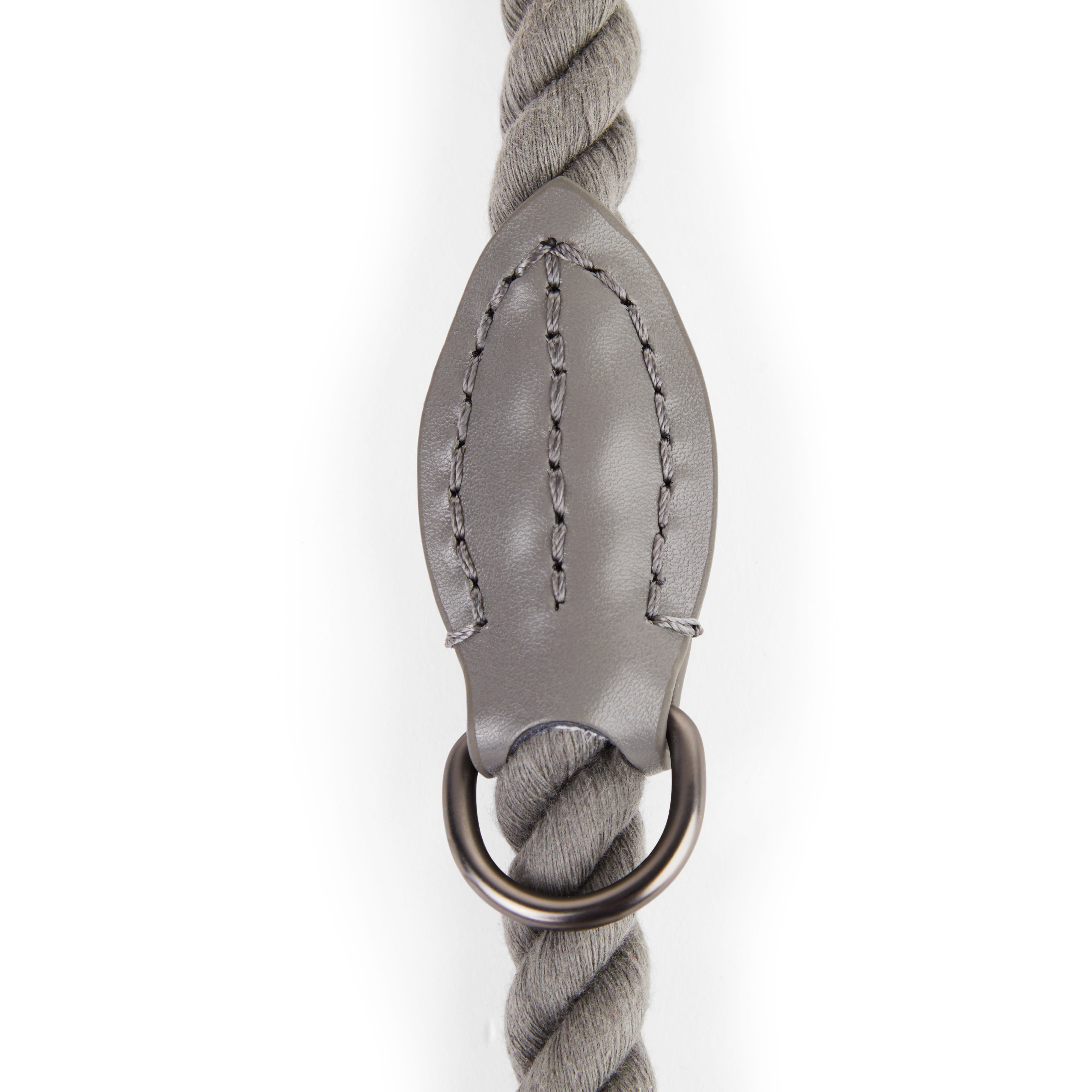 YOULY The Wanderer Multi-Purpose Grey Rope Dog Leash， 6 ft.