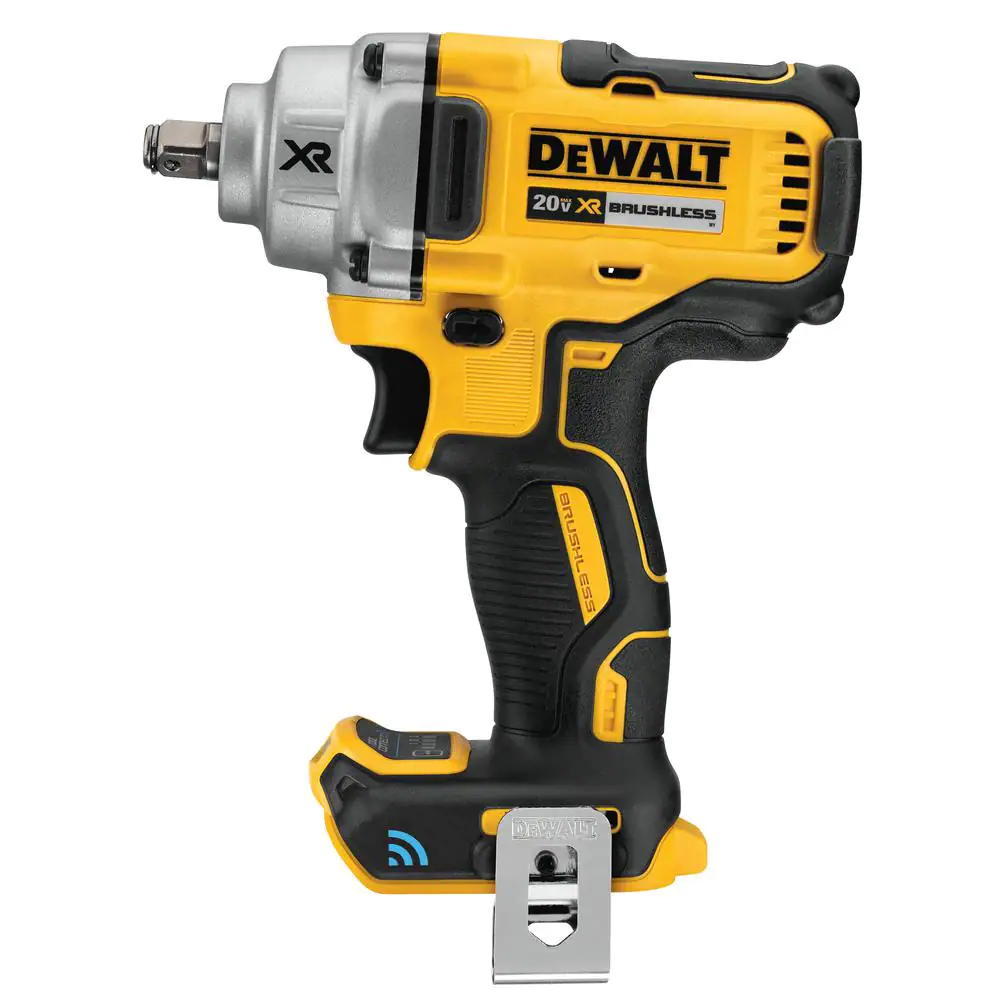 DEWALT DCF896HB 20-Volt MAX XR Cordless Brushless 1/2 in. Mid-Range Impact Wrench with Hog Ring Anvil and Tool Connect (Tool-Only)