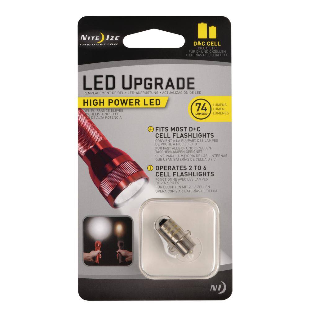 Nite Ize High Power LED Upgrade fits C or D Cell Flashlights LRB2-07-PRHP