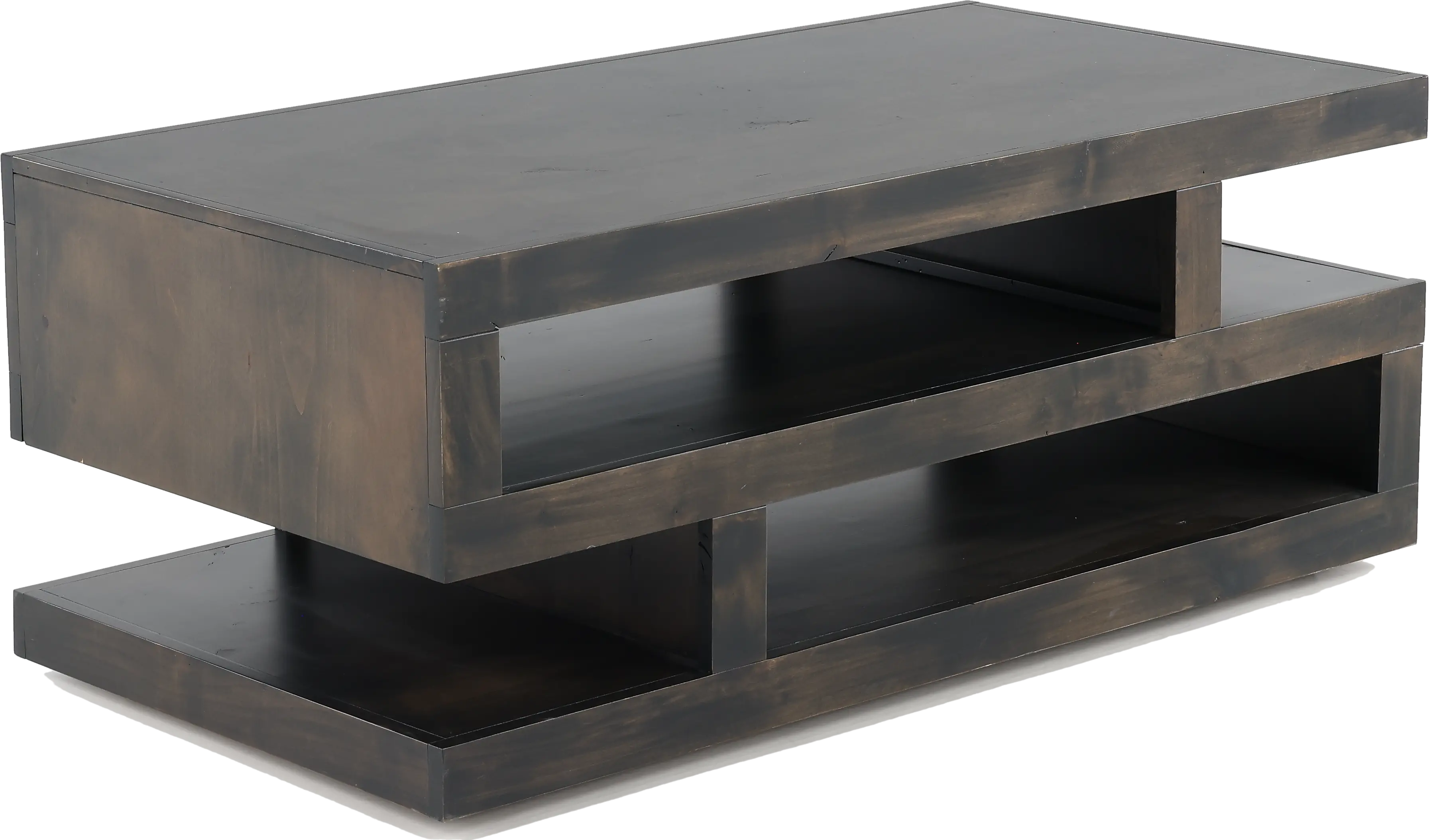 Avery Loft Ghost Black Coffee Table