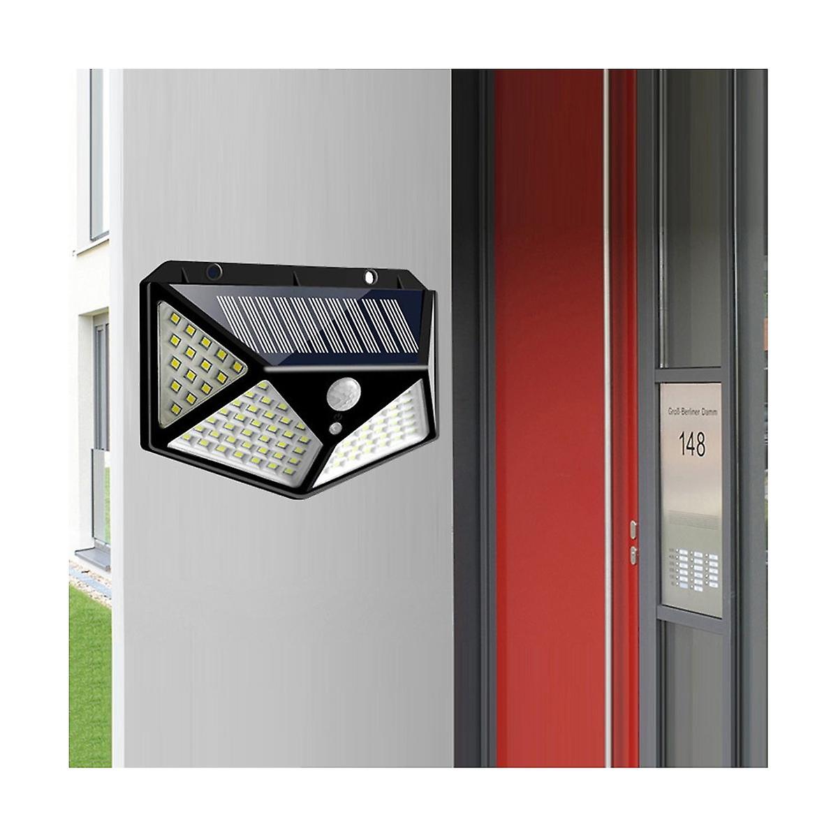 2pack Solar Led Light Outdoor Solar Light Pir Motion Sensor Wall Light Waterproof Solar Powered Sun