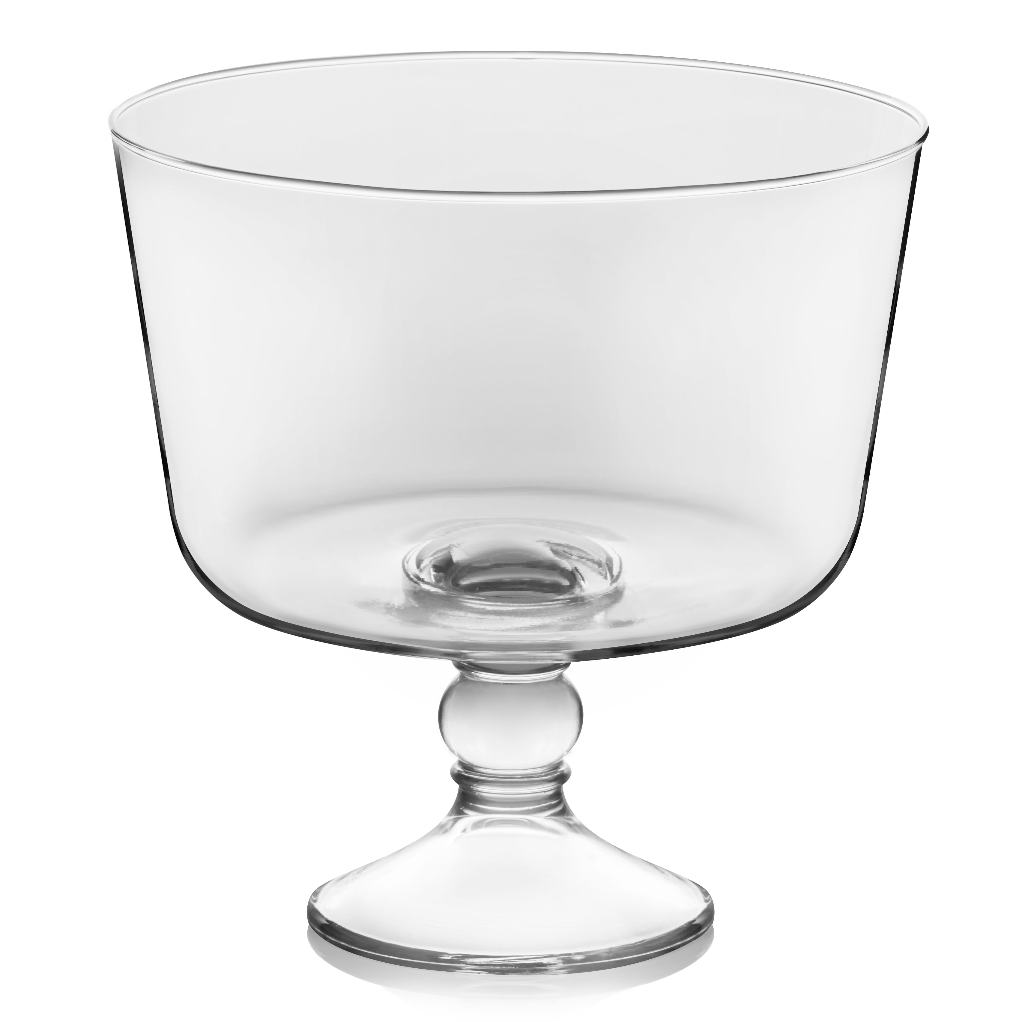 Libbey Selene Footed Glass Trifle Bowl， 9-inch