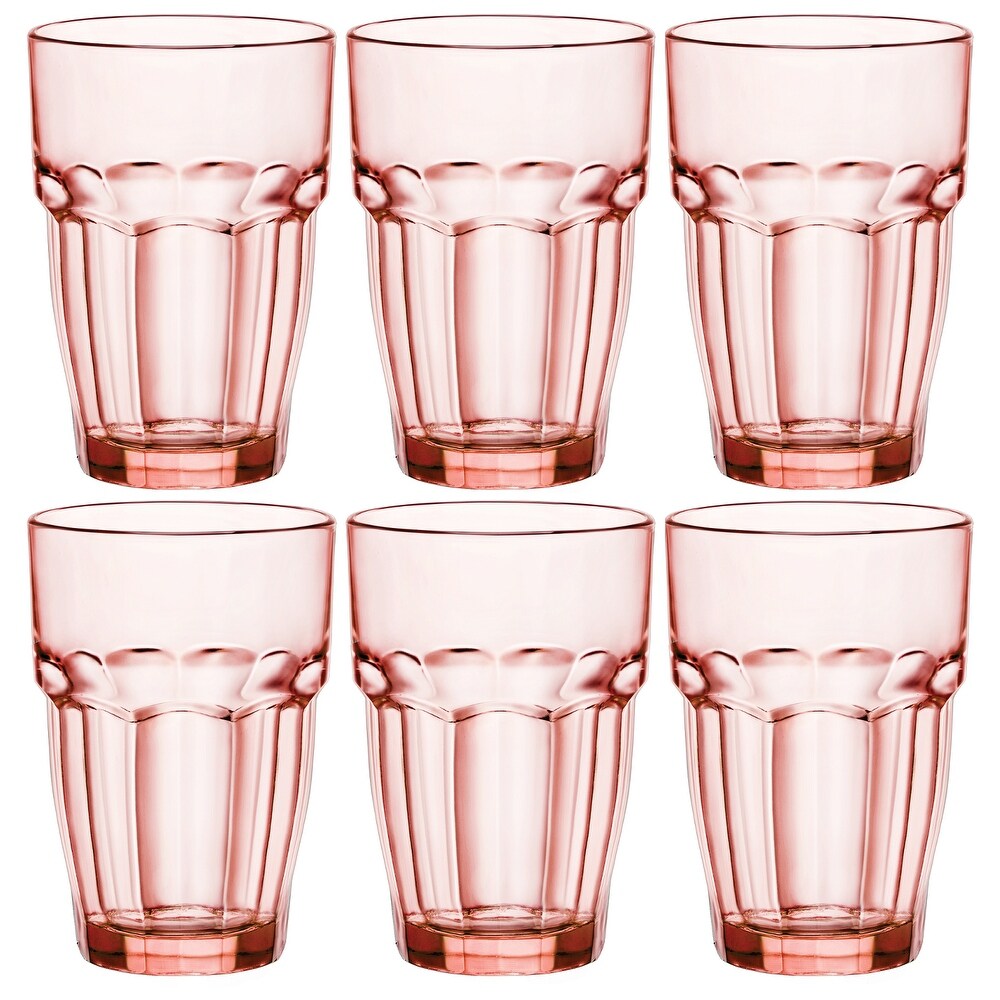 Bormioli Rocco Rock Bar Lounge Beverage Glasses Set of 6