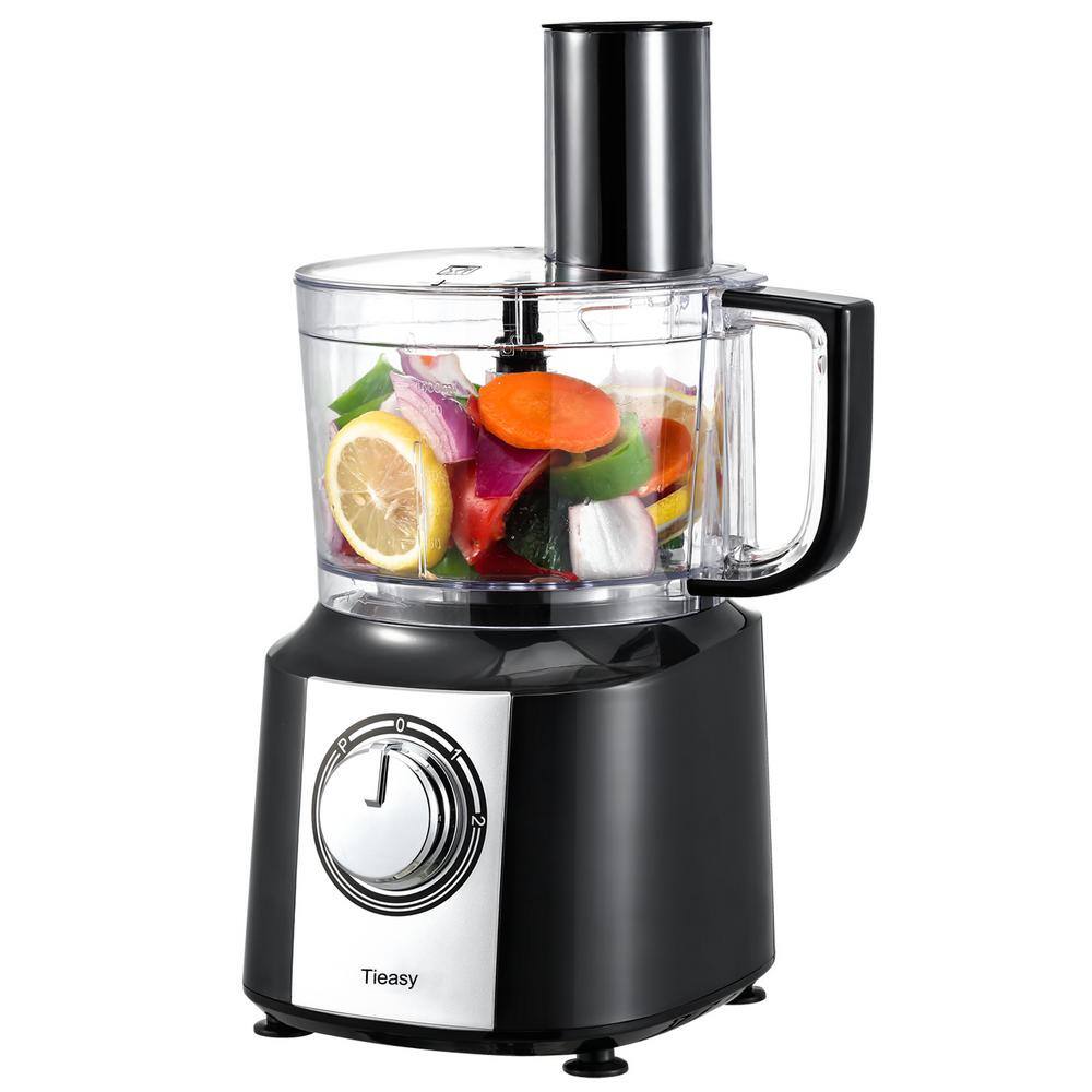 Tileon 10-Cup 2-Speed Black Food Processor AYBSZHD1330