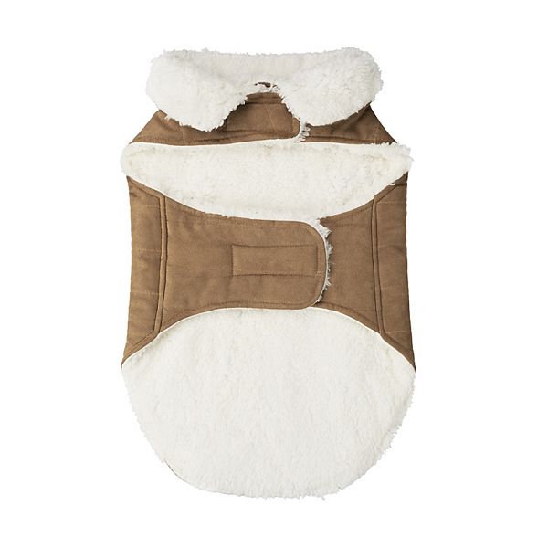 Koolaburra by UGG Faux Suede Sherpa Pet Vest