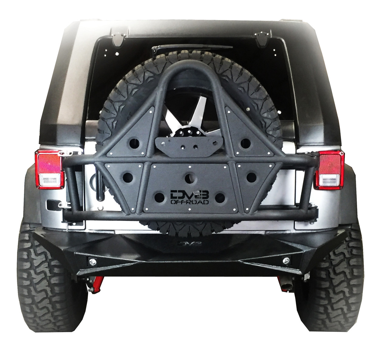 DV8 Offroad Body Mount Tire Carrier Tc1 Spare Tire Carrier