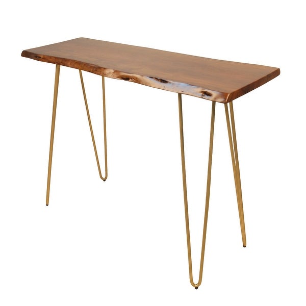 Mila Live Edge Console Table