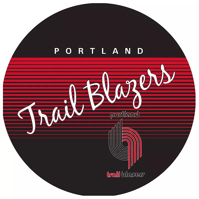 Portland Trail Blazers Hardwood Classics Chrome Pub Table