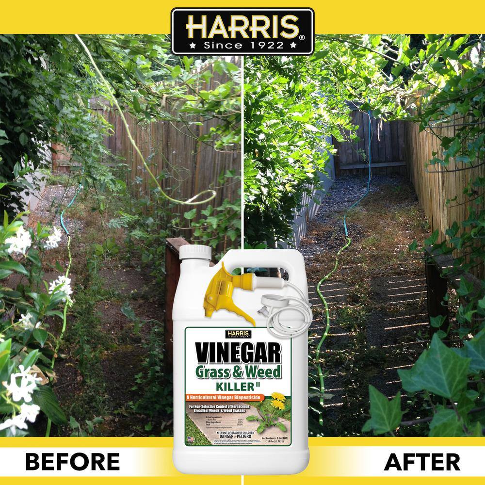 Harris 1 Gal. 20% Vinegar Weed Killer (3-Pack) and 1 Gal. Tank Sprayer Value Pack 3VWEED128TANK