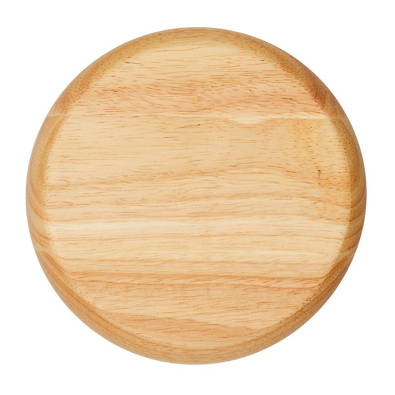 Ayesha Curry Pantryware Round Wooden Salt and Spice Box