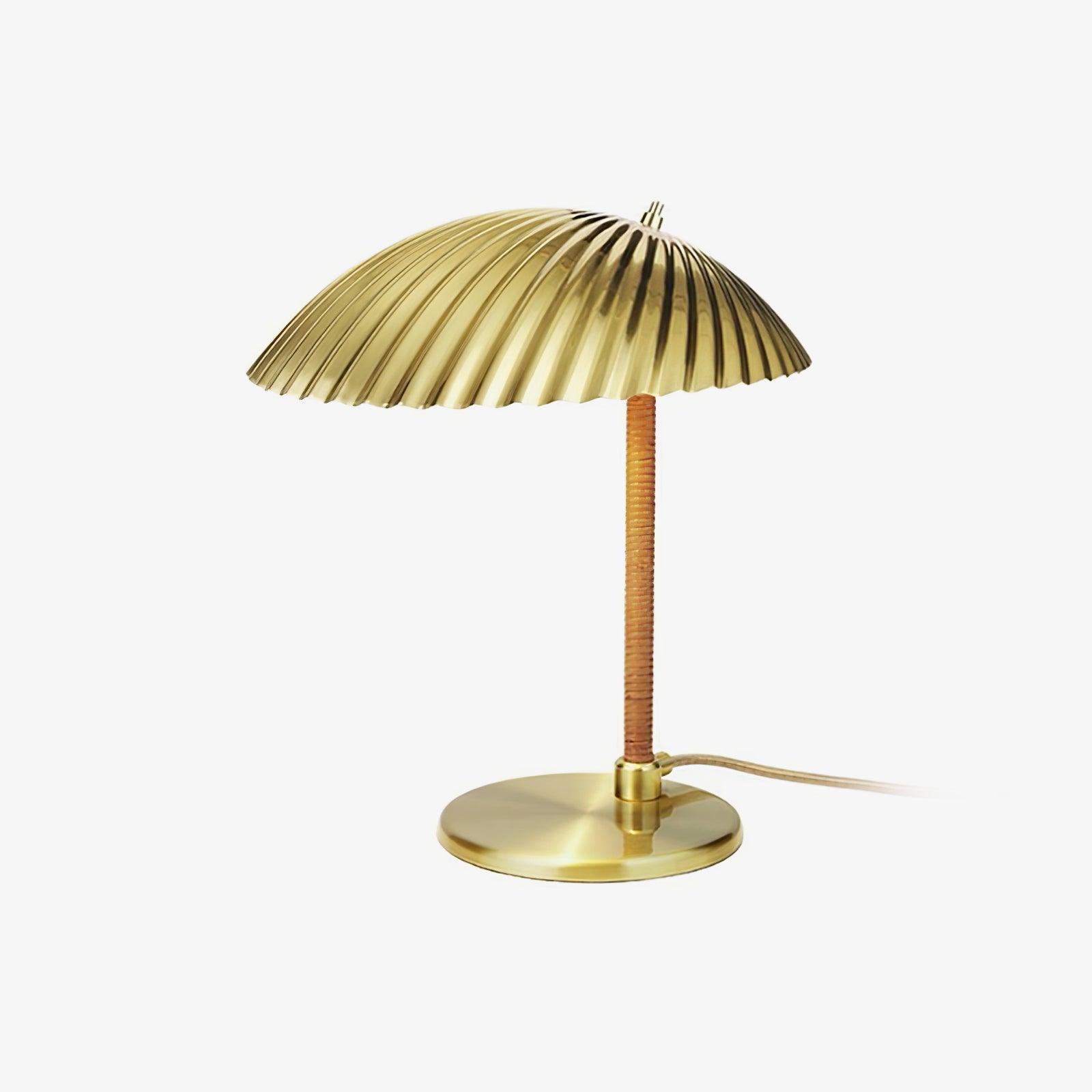 Brass Shell Table Lamp