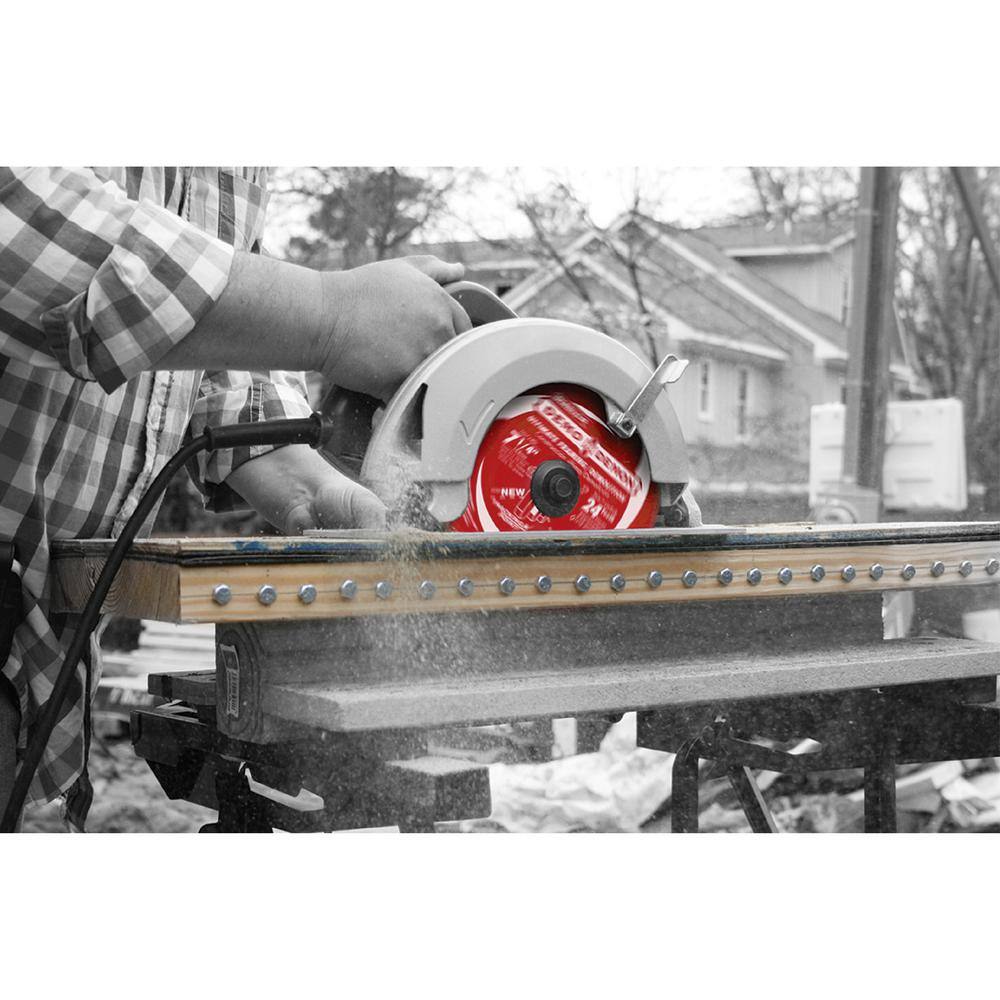 DIABLO Demo Demon 7-14 in. 24-Tooth FramingDemolition Circular Saw Blade D0724DR