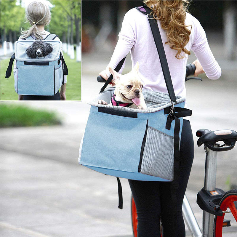 Hot Pet s 3 In 1 Front Bicycles Basket Dog Bike Outdoor Travel Pet Bag Carrier for Bicycle