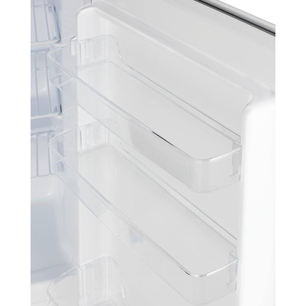 Summit Appliance 2.68 cu. ft. Manual Defrost Upright MOMCUBE Breast Milk Freezer in White ADA Compliant ALFZ36MC