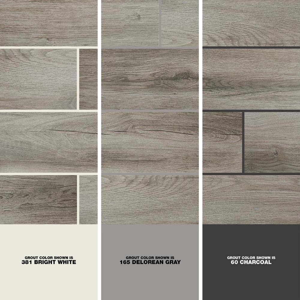 Lifeproof Shadow Wood 6 in. x 24 in. Porcelain Floor and Wall Tile (14.55 sq. ft.  case) LP33624HD1PR