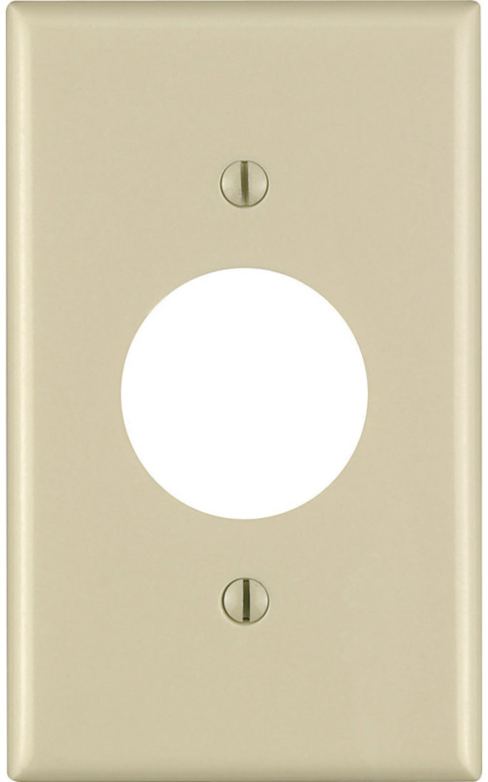 WALLPLATE 1G OUTLT IVORY