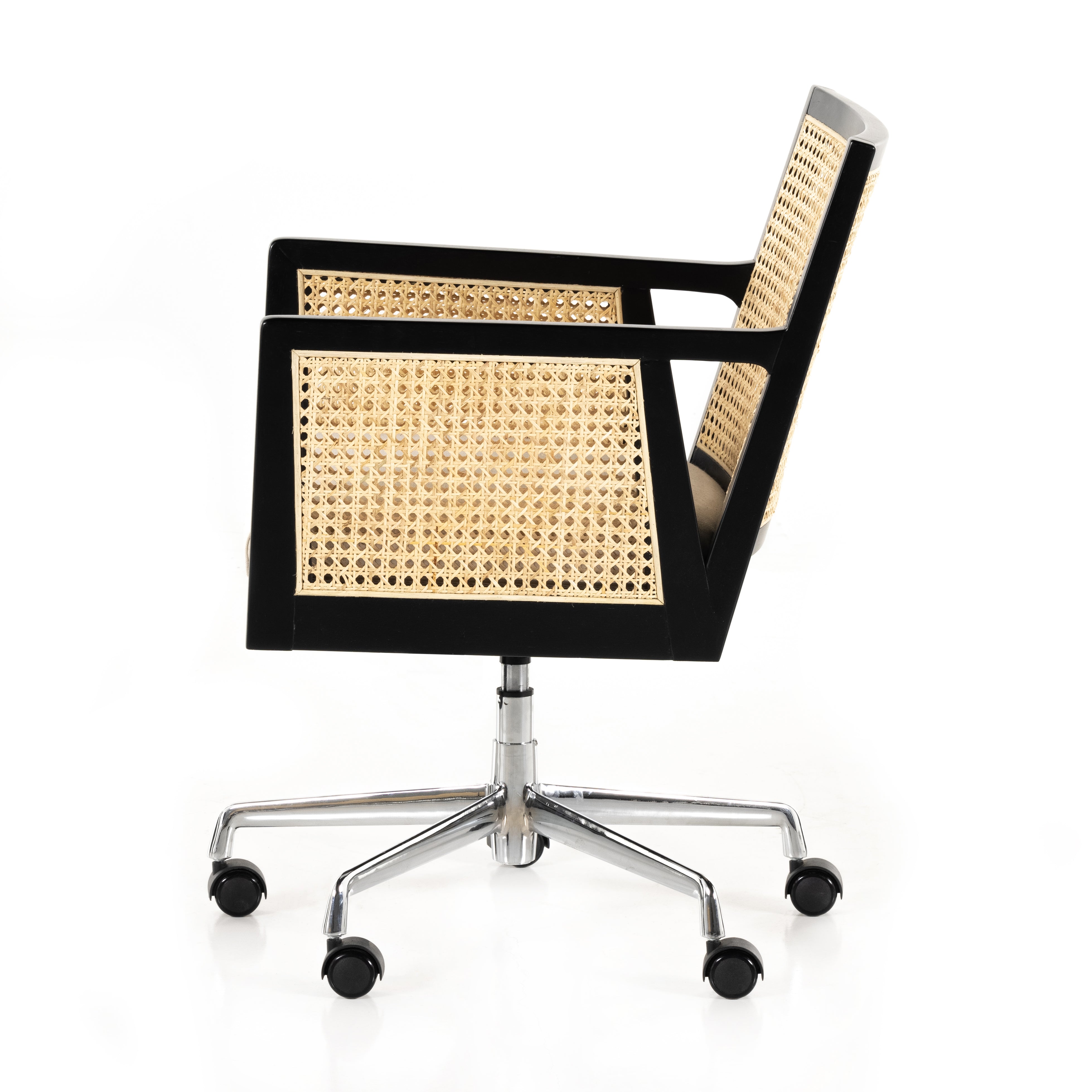 Antonia Desk Chair - Brushed Ebony