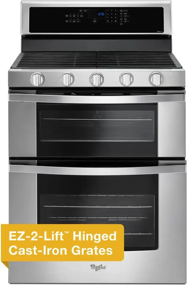 Whirlpool Double Oven Gas Range WGG745S0FS