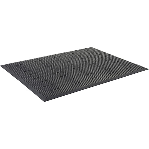 Genuine Joe Free Flow Comfort Anti-fatigue Mat | Black | GJO32590