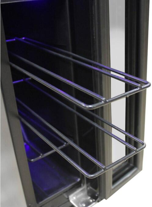 Element by Vinotemp EL7TSBLACK 6 Inch Black Wine Cooler