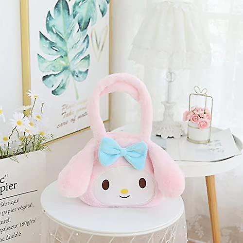 Kids Kuromi Plush Toddler Travel Preschool Shoulder Handbag For Kindergarten Girls Gift