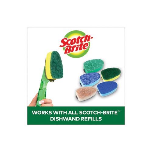 Scotchbrite Refill Sponge Heads for HeavyDuty Dishwand  MMM4817RSC