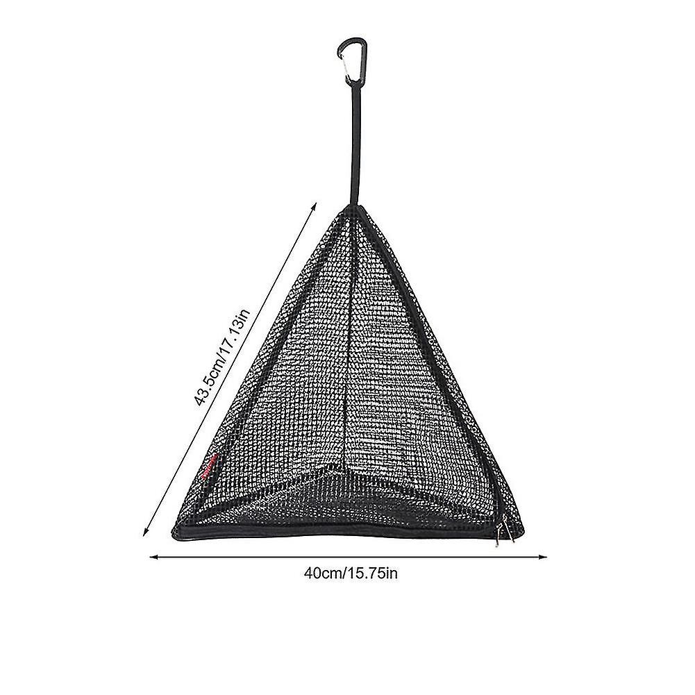 Triangle Mesh Bag Trianfular Hanging Net Storage Bag Dry Basket Outdoor Camping Hanger