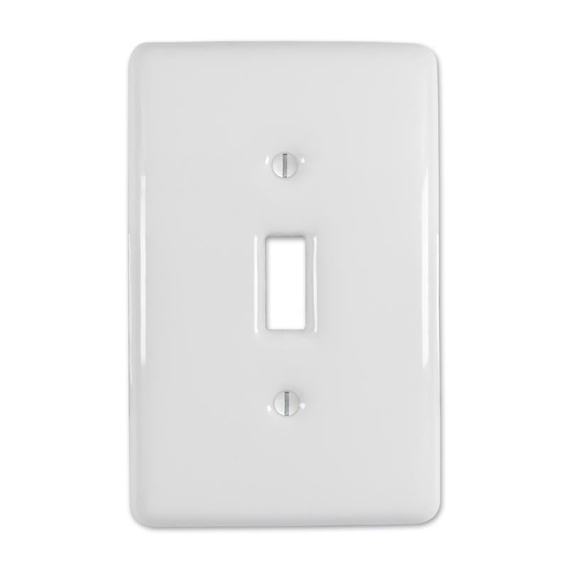 WALLPLATE METRO 1T WHT