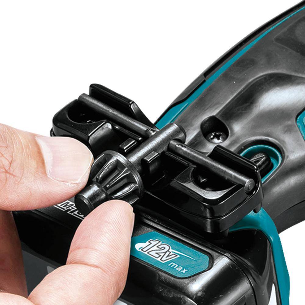 Makita 12V max CXT Lithium-Ion Cordless 38 in. Right Angle Drill Kit (2.0 Ah) AD03R1