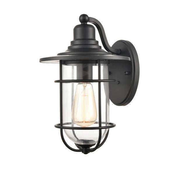 Millennium Lighting 1 Light Metal Outdoor Wall Sconce with Clear Glass Shopping - The Best Deals on Outdoor Wall Lanterns | 37641353