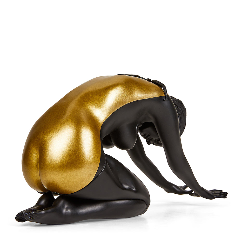 Autographed Ron English x Clutter “Lady Lips” 10” Art Figure – Kidrobot.com Exclusive Black and Gold Edition (Limited Edition of 50)