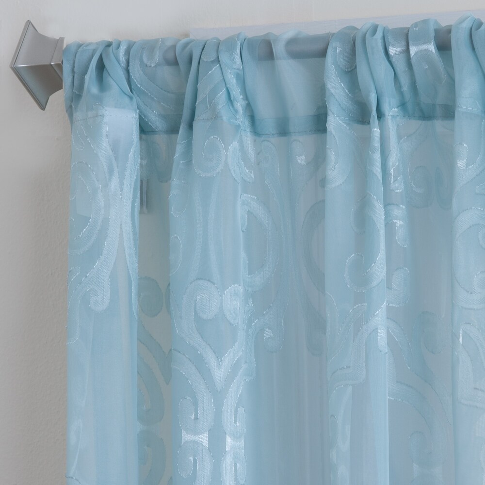 Miller Curtains Madison Rod Pocket Semi Sheer Panel