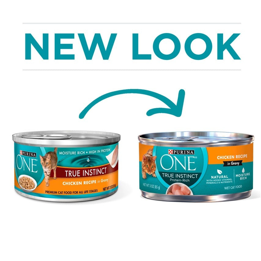 Purina ONE Chicken Cuts in Gravy Canned Cat Food