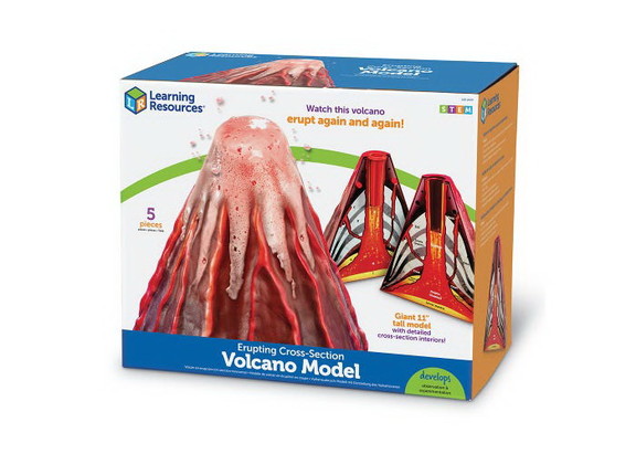 Learning Resources LER2430 Erupting Cross Section ...