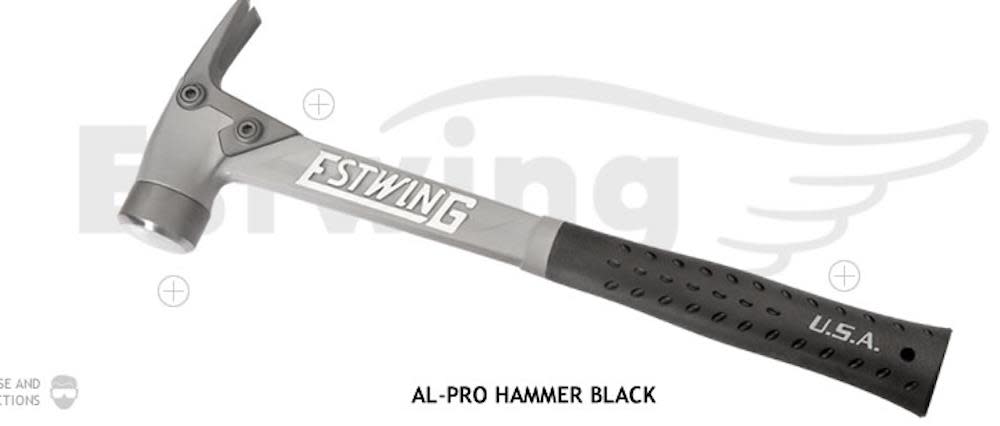 Al-Pro Forged Aluminum Hammer ;