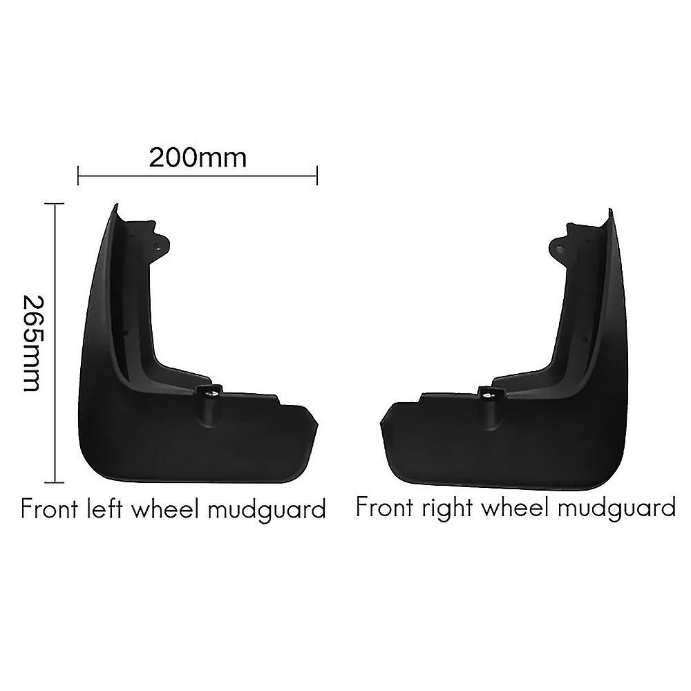 For Captur 2019 2020 2021 Frontandrear Mud Flap Guard Fenders Mudguard Splash Mudflaps Fender Mudguar