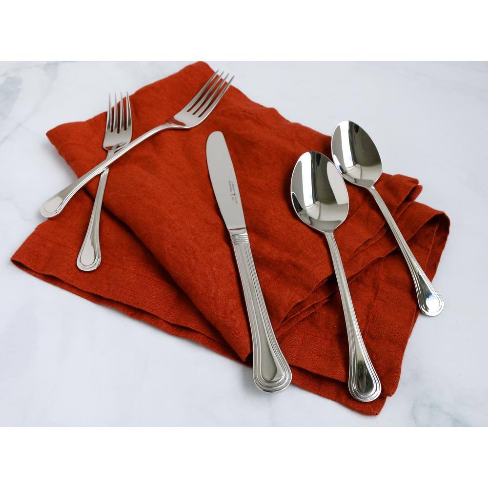 J.A. HENCKELS INTERNATIONAL Astley 65-Piece 1810 Stainless Steel Flatware Set (Service for 12) 22515-365