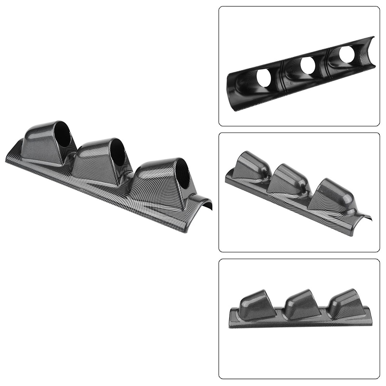 52mm 2 Inch Universal Triple 3 Holes Meter Gauge Pillar Mount Pod Holder Bracket