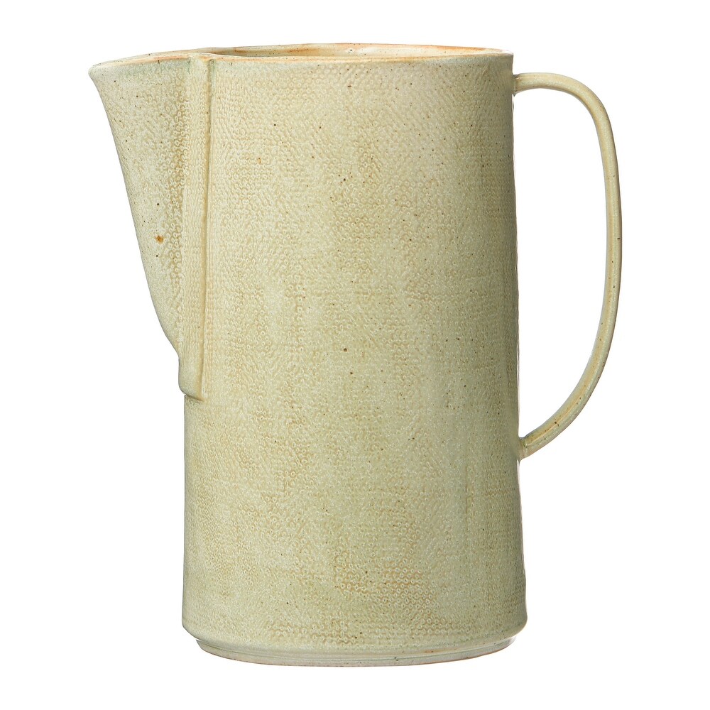 Celadon Stoneware Pitcher