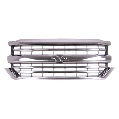 KAI New CAPA Certified Standard Replacement Front Grille， Fits 2016-2018 Chevrolet Silverado 1500