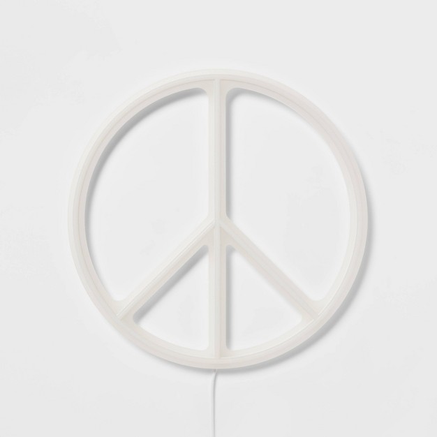 Peace Neon Kids x27 Wall Decor