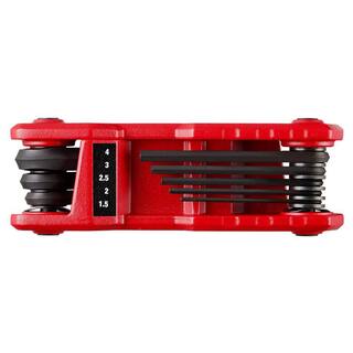 MW 17-Key Folding Hex Key Sets - SAEMetric 48-22-2183