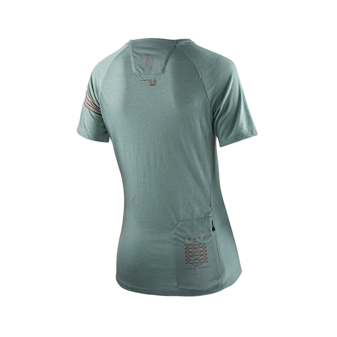 Leatt AllMtn 3.0 Short Sleeve MTB Jersey - Womens - Pistachio - 2023