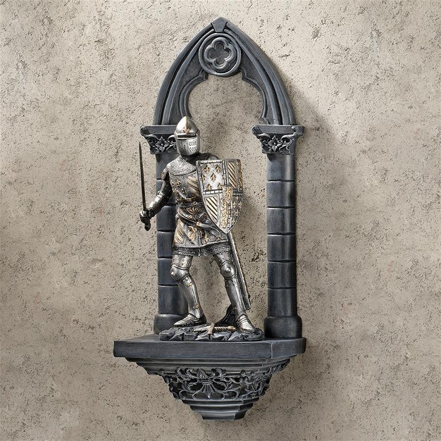 Design Toscano Knights Of The Realm 3 dimensional Wall Sculpture Sir Gavin