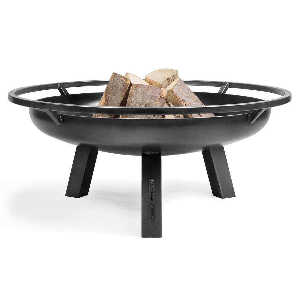 Good Directions Cook King 111265 Porto Fire Bowl 23.5 in. Dia Wood Burning Fire Pit 111265