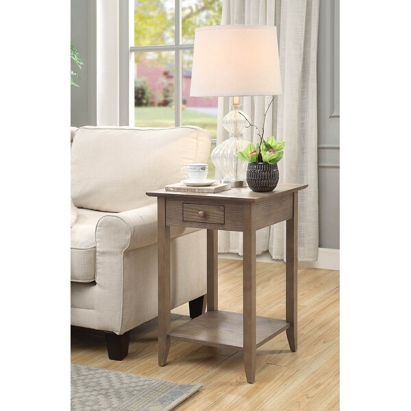 Copper Grove Aubrieta Single Drawer End Table