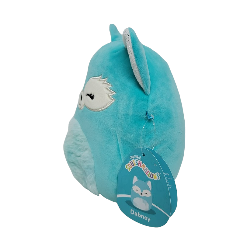 Squishmallows Official Kellytoys Plush 7.5 Inch Dabney the Blue Fox Ultimate Soft Plush Stuffed Toy