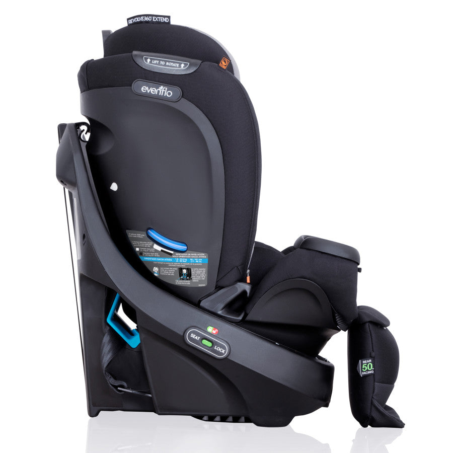 Revolve360 Extend Rotational All-in-One Convertible Car Seat with Quick Clean Cover