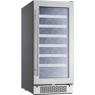 Zephyr Presrv 15 in. 27-Bottle Single Zone Wine Cooler PRW15C01BG