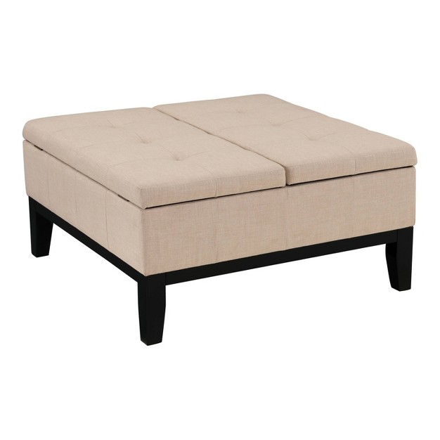 Darragh Split Lift Up Lid Storage Ottoman Homes Inside Out